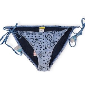 NWT Agua Bendita Swim Bottoms Bikini Tie Large
